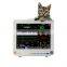 Portable 12.1 Inch Multiparameter Portable Vet Animal Vital Sign Clinic monitors for veterinary