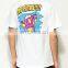 custom design print white cotton T shirts men white tee-shirt