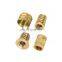 Full Hexagonal closed end flat head hexagonal brass Rivet Nut