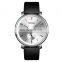 New product wholesale classic men wristwatches brand Skmei 1398 custom logo high quality 3atm quartz leather watch