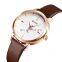 1457 fashion  leather wrist watches relojes para dama skmei quartz watch for lady