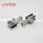LIVTER 50mm woodworking length replaceable carbide inserts woodspiral milling cutter head surfacing CNC Router Bit