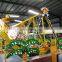 amusement rides carnival kids mobile mini pirate ship rides with trailer