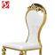 Modern Restaurant Furniture Hotel Luxury Wedding Chair Rose Gold Stainless Steel Banquet Chairs