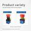 ip65 22mm red mushroom head 20A 1no1nc emergency push button self locking