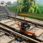 Internal Combustion Rail Waist / Rail Web Grinding Machine