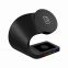 3-in-1 Wireless Charger Multi-function Charger Compatible with Mobile Phone Headset Watch 15 W Efficient Charging