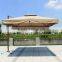 Colorful outdoor beach sun umbrella design aluminium frame double layer umbrella