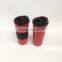 Red color double wall SS sublimation thermos vacuums flask