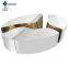 Simple stainless steel coffee table -- Mirror-polished core of modern living space
