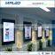Wifi control/3G control/4G control floor stand lcd container support forQC inspection in factory