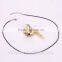 Trendy Golden/Silver Mini Toy Tattoo Machine prices Pendant with long Chain