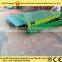 Stationary steel ramp for container/Hydraulic manual yard ramp easy operation and reliable