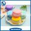High quality Macaron Cake Shape Silicone Waterproof Coin Purses