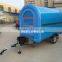 Light blue food cart mobile food trailer mobile beach vending cart vending truck food catering trucks