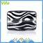Zebra Waterproof Business ID Credit Card Wallet Holder Aluminum Metal Pocket Case Box