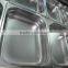 4.5 liter Stainless steel gelato ice cream Tray