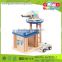 wooden pretend play toys set police station set toys pretend play kids toys set pretend play