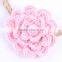 New baby crochet flower Headband knitted flower headband for kids Toddler baby flower Headband wh-1830