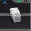 8P8c Rj45 Keystone Jack With Black With Shutter