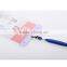 Transparent PVC visa card id card badge holder with lanyard