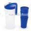 Promotional jug plastic jug for juice/glass juice jug