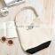 2015 new fashion canvas shoulder bag tote bag for shopping travelling