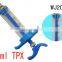 plastic veterinary injector (TPX)