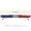 Blue/red/yellow LED light bar roof top emergency warning flash strobe light