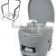 Popular factory prodction 10L,12L,20L portable mobile western toilet bowl