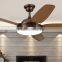 rustic style PAC blade ceiling fan light
