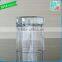 Transparent alcoholic drink bottle straight square seven angles bottom small wine cups shot glass cups without handles