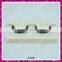 Private label beautiful looking strip synthetic hair false eyelashes manufacturer Shandong