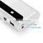 Portable Solar Power Bank 10000mah high capacity power bank, battery charger for Mobile phone /pad/camera