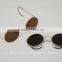 Round 90's Unisex John Lennon Retro Gold or Silver Frames Sunglasses Vintage Eyewear