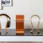 wood headphone display stand with wooden veneer HW-100