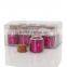Fine Shiny Rose Color Nail Glitter Powder For Nail Art Decoration