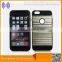 PC TPU Brushed Armor Case For Iphone 5,Hybrid Combo Armor Case For Iphone 5