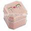 Personalized decorative octagon shape storage tin box