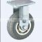 rubber wheel stopper caster