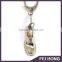 Wholesale OEM high qulaity zinc alloy shoes 3D keychain