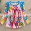 (L3916) 2016 Girls t Shirts 3 Colors Neat Kids Wear Baby Girls t Shirts Long Sleeve Clothes Autumn Fashion Girls Clothing Tops
