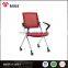 Modern Mesh Office Red color Training Chair With Writing Table