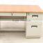 Luoyang MDF top cold rolling steel frame metal office computer desk