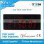 hot sale 1.8 inch led clock with Temperature and week display