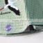 Novelty Small Round White cotton waffle weave embroidery kitchen tea towel