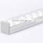 Width 19.5mm square ceiling aluminum led profile for led strip lighting