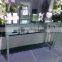 Mirrored Glass Vases Rectangle