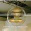 blow moulded clear hollow large acrylic ball/large acrylic sphere dislay shenzhen factory