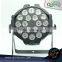 18 pcs 6 in 1 12W RGBWAUV leds aluminum par can night club indoor lights